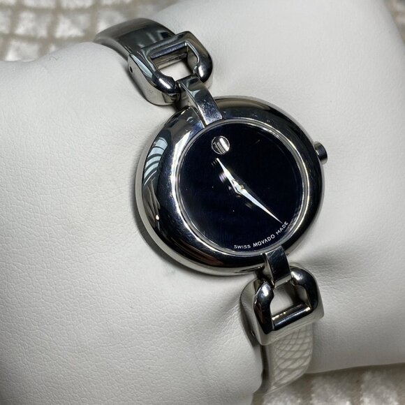 Movado Swiss Made Watch Sapphire Crystal Excellent Working Condition - Picture 10 of 16
